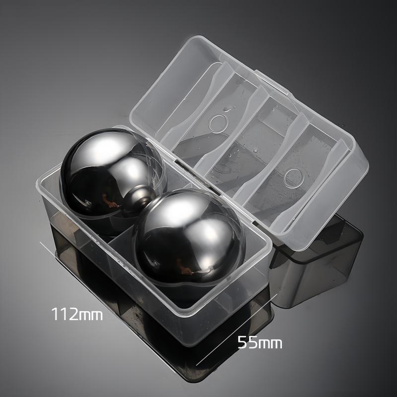 1/2 Pc Stainless Steel Frozen Ball Ice Round Ice Cube Whiskey Stone Ball Shape Beverage Beer Cooler Bar Party Accessories Tools
