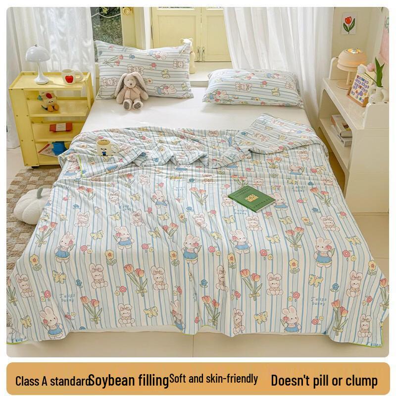 Boyiduo Machine Washable Lightweight Summer Quilt