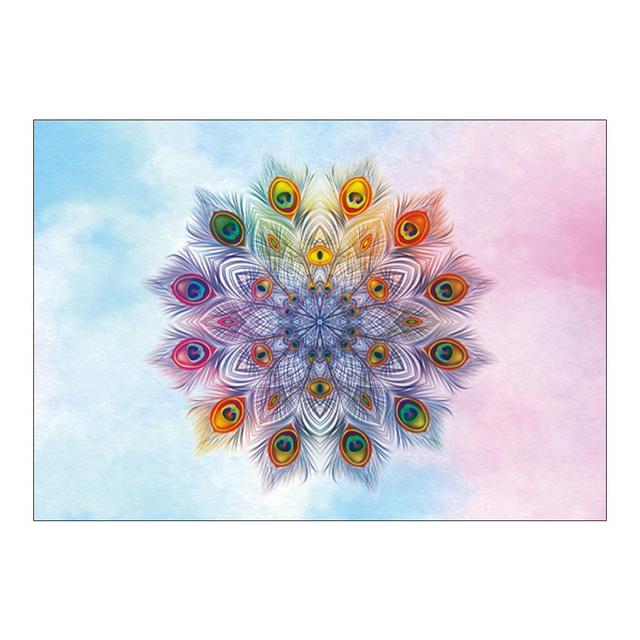 

Ковер для входной двери в богемном стиле с рисунком мандалы, нескользящий коврик для ванной, мягкий декоративный ковер для гостиной, спальни, детский коврик 120x160cm 47x63 inch