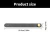Guitar Neck Strap Leather Head Belt Holder Button Safe Lock Replacement Leather Headstock Adapter Tie Easy to Use