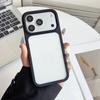 Luxury Acrylic Transparent Backboard Phone Case For iPhone 17 16 15 14 13 12 11 Pro Max Clear PC TPU Hybird Shockproof Cover