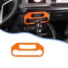 Orange Center Air Conditioner Switch Panel Cover Trim Bezels For Ford Bronco 21+