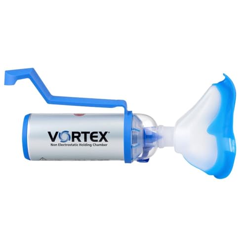 New PARI VORTEX Spacer M23-002-11, Inhalation Aid, Spacer, Nebulizer Aid, Inhaler, Inhaler, Adult (Adult Mask), Ages 7 and Up