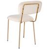 Velvet Chair Louis Gold Beige Velvet