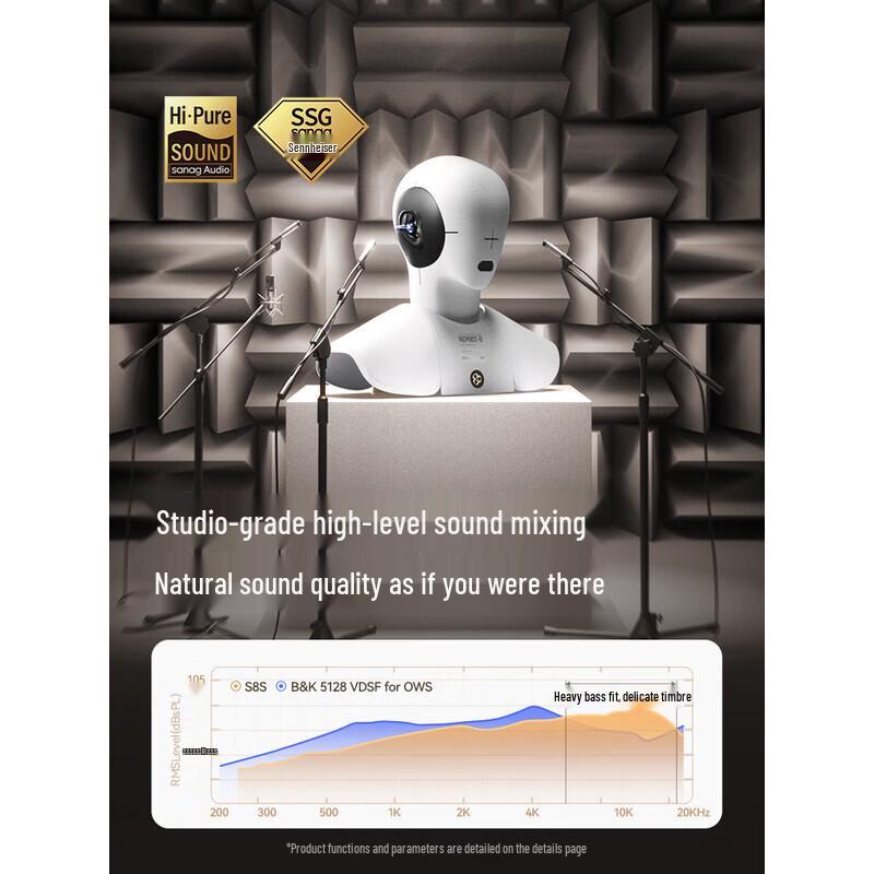 SANAG S8S AI Open-Ear Sport Bluetooth Headset