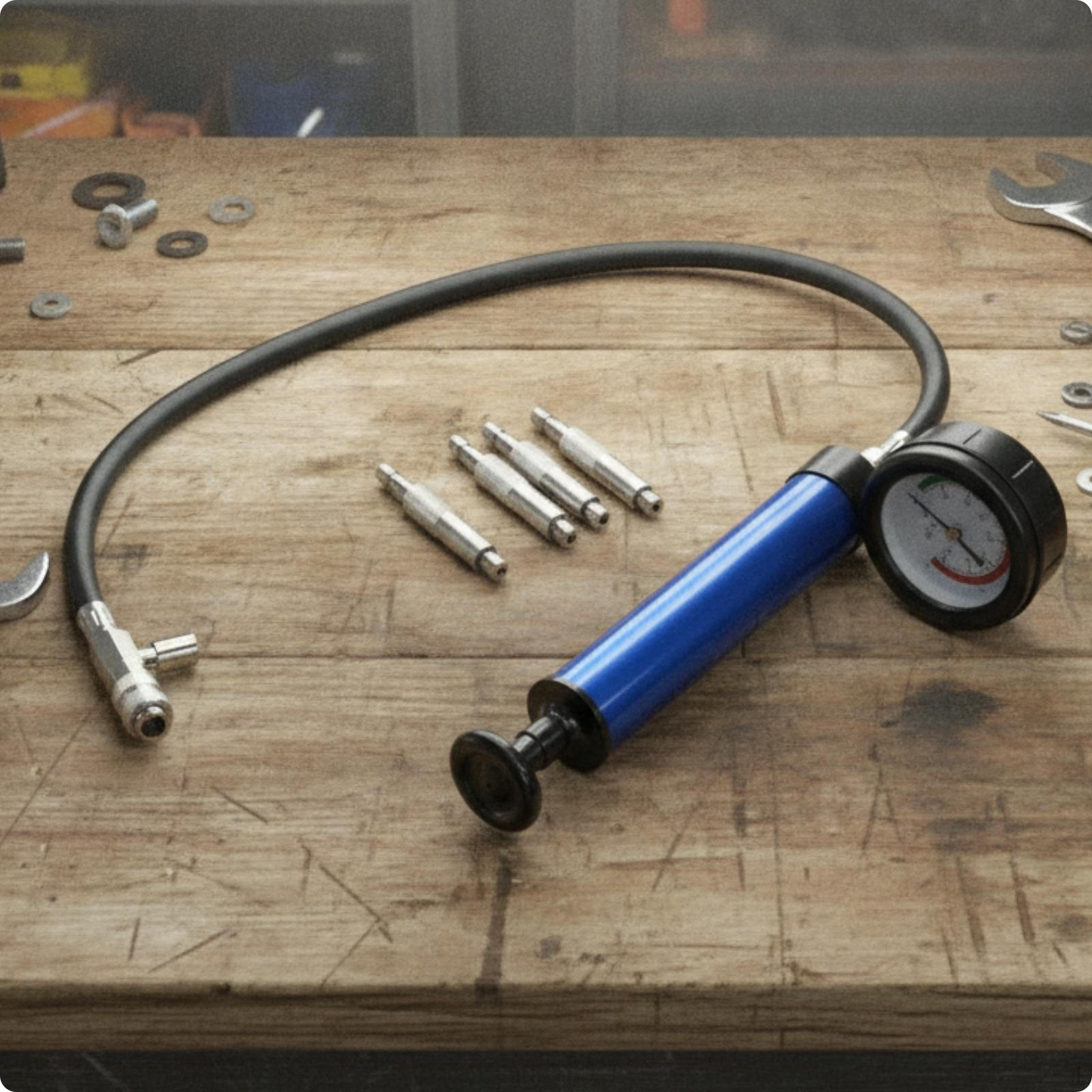 Outboard Leak Tester with Adapters Handheld