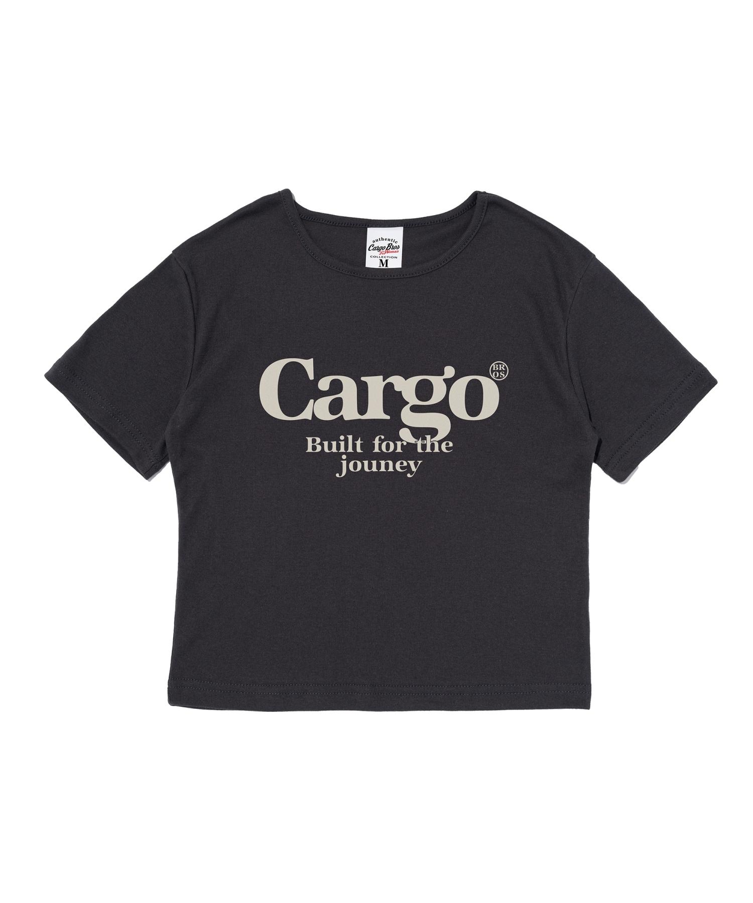 Cargo Bros For Woman Cargo Street Logo Short Sleeve T-Shirt (Charcoal) Free