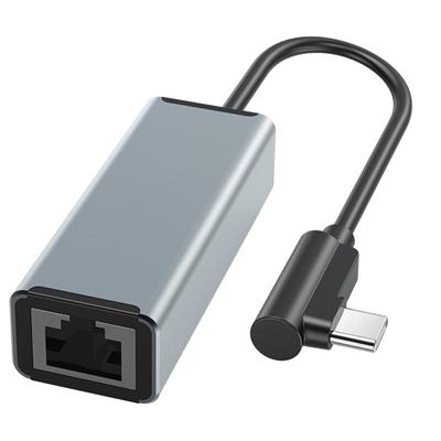 Adaptateur réseau type-c vers RJ45, convertisseur Ethernet USB C filaire pour ordinateur portable Macbook ordinateur portable