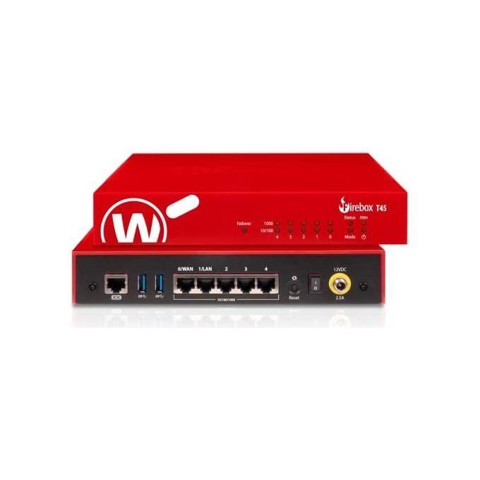 Trade Up To WatchGuard Firebox T45 Avec 3 Ans Basic Security Suite (WGT45413)
