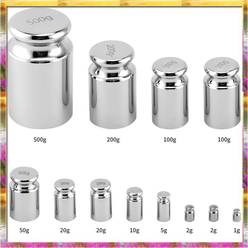 Top Deals Steel Calibration Weights, Scale Calibration Weight Kit With Storage Box