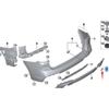 BMW X3 G08 Rear Bumper Tow Hook Cover (51128098806)
