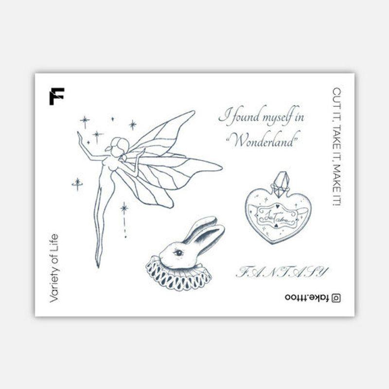 

Наклейка на татуювання фентезі