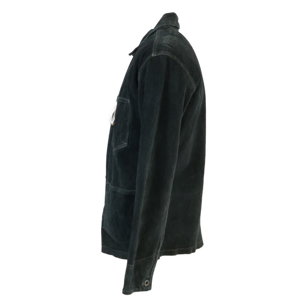 RRL [/Domestic genuine] MNRROTW16020163 Cowhide with metal buttons, full-grain lining, indigo dyed roughout suede Jacket XS/TP IndigoUsed