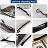 4 PCS Crevice Cleaning Brush,Hard Bristle Crevice Cleaning Brush,Crevice Cleaning Tool Is Effective To Clean The Small Gap Of Kitchen, Tolilet And