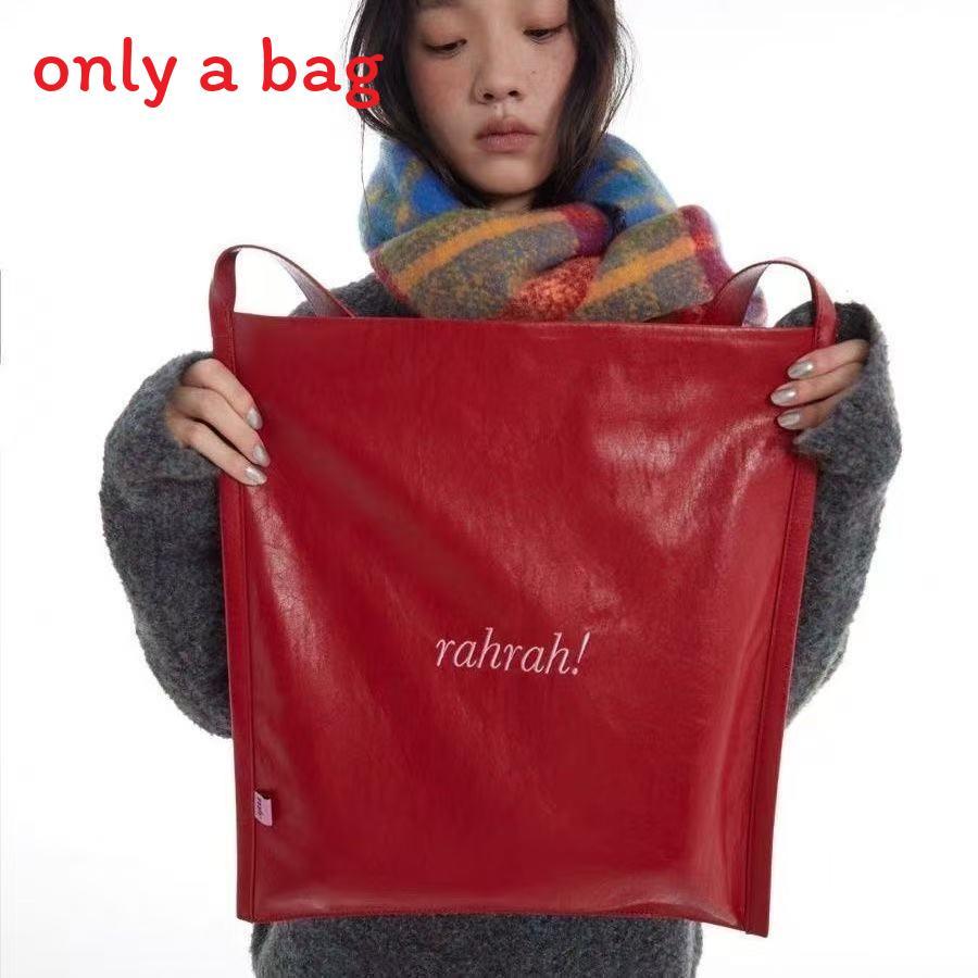 Solid Color Tote Bag With Embroidered Letters For Daily Use
