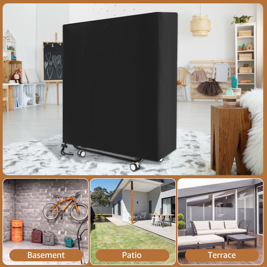 Folding Reclining Chair Cover Waterproof Portable Folding Bed Storage Bag Dust  Anti-UV Sun Garden Reclining Chairs Covers