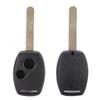 2 Hole Buttons Car Key Fob Case Shell Replacement Accessory Fit for Honda Accord