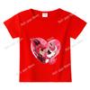 Hazbins Hotel Series Boys Girls TShirt Cute Kids Short Sleeve Tops Cartoon Print Child Clothing Summer Funny Birthday Gifts