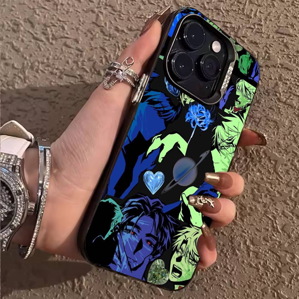 

K-Korean Alien S-Stage Phone Case For iPhone 17,16,15,14,13,12,11,Pro,X,XS,Max,Plus Soft Black Cover iPhone13mini
