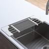 Pearl Metal Float Sliding Sink for Countertops H-694
