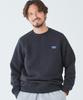 LL Bean Quilted Crew Neck US Size Deep Wine 1000099753 Men's Sweatshirt, Fit, Regular, L, Red,