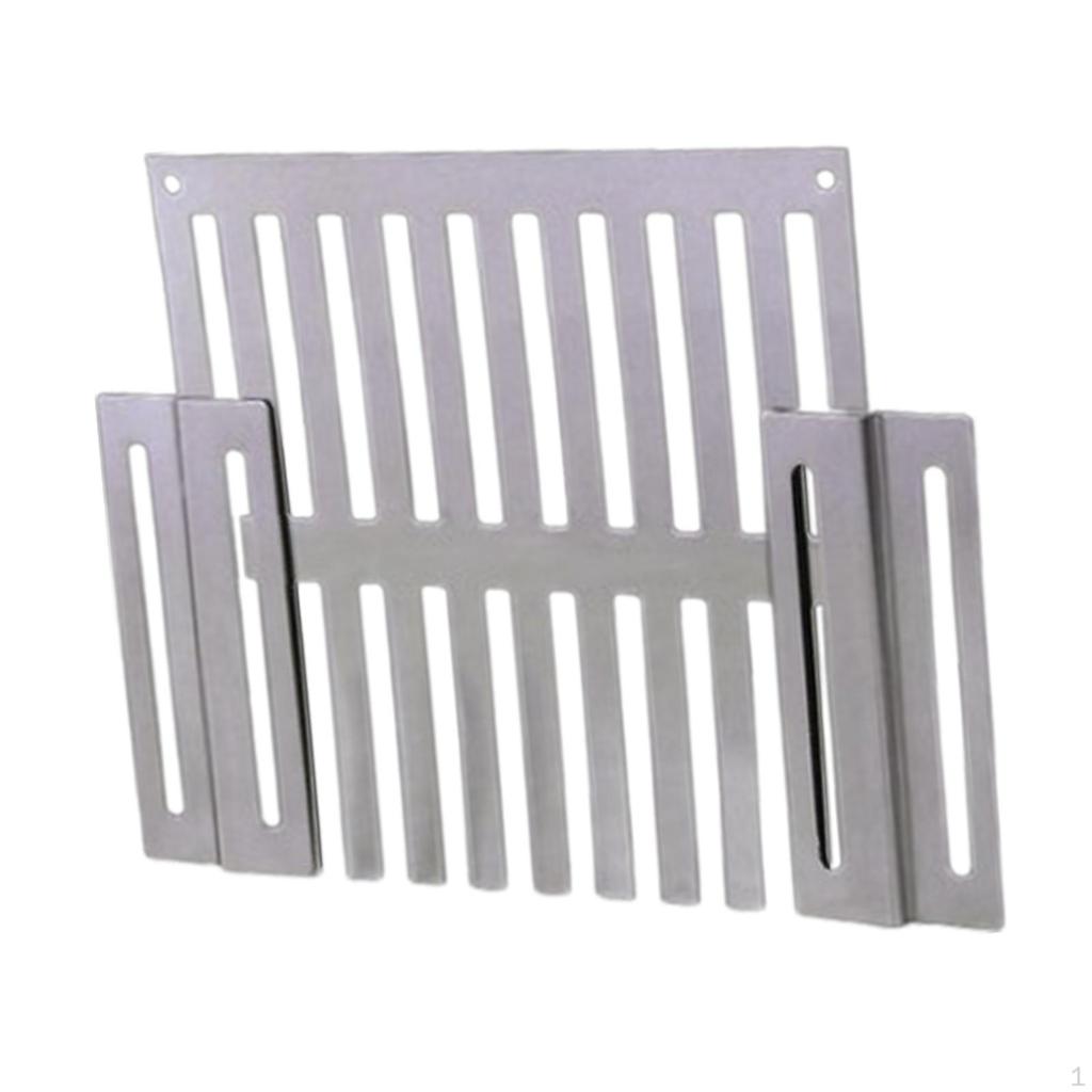Sliding Side Wall Drain Grate Cover Anti Clogging Easy Installation Wear Resistant Stainless Steel