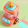 Mini Claw Machine Flip Top Lid Simple Operation Colorful Lighting Effect Fill with Small Gifts Easy To Grab Scene Experience ABS Clip Claw Machine