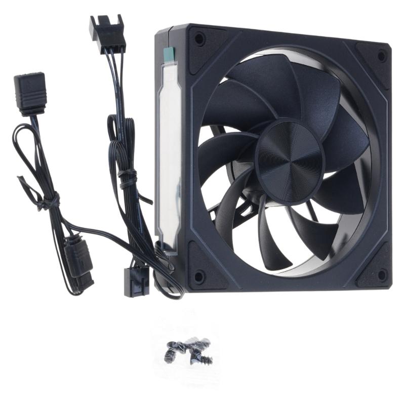 Computer Cooling Fan 120mm CPU Fan 800-1600RPM Double Color Option ARGB Reverse/Forward Case Fan