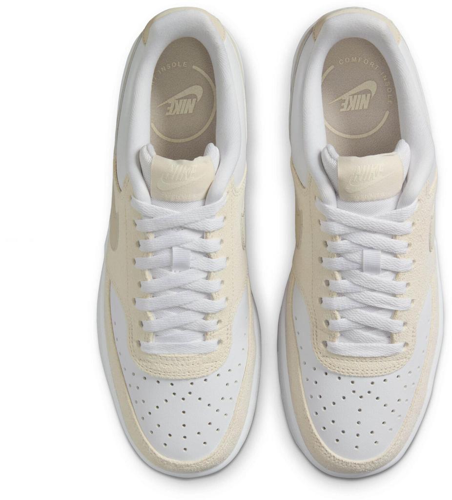 Кроссовки Nike Court Vision Low Sneaker pale ivory lt orewood brn-white