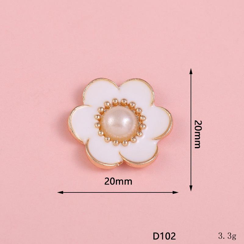 Creative Pearl Flower Diamond DIY Mobile Case Jewelry Accessories