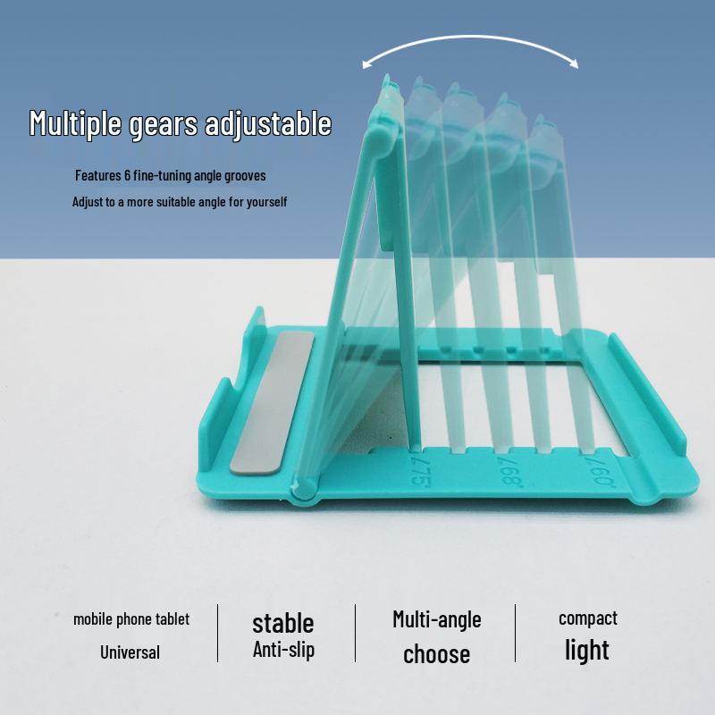 Adjustable Multi-Angle Desktop Phone and Tablet Stand with Logo Support