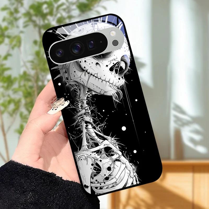 Für Google Pixel 8 8a Glas Handyhülle Pixel8 Pro Gehärtetes Glas Handyhülle Für Google Pixel 7a 7 Pro Pixel7 Stoßfeste Hüllen