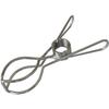 Oki Seisakusho Pole Pinch, 4-Piece Set, Stainless Steel Clothespins, 00371-5