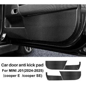 For MINI J01 2024-2025 Car Door Anti-Kick Protective Pad Protector Mats Cover Sticker Auto Interior Accessories