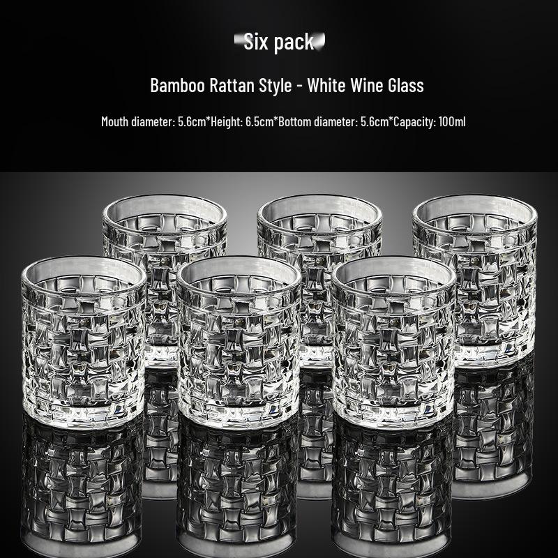 Light Luxury Crystal Baijiu & Beer Shot Glass Set