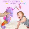 Baby Rattles Toys Infant Musical Stuffed Animals Soft Toy with Bright Colors Crinkle Sound Paper Newborn Toys for 0 12 Months