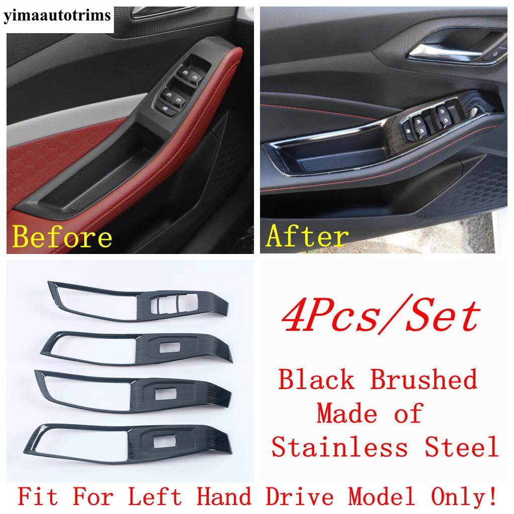 For MG 5 MG5  -  Car Inner Door Armrest Window Glass Lift Switch Panel Handle Bowl Frame Cover Trim Accessories Interior