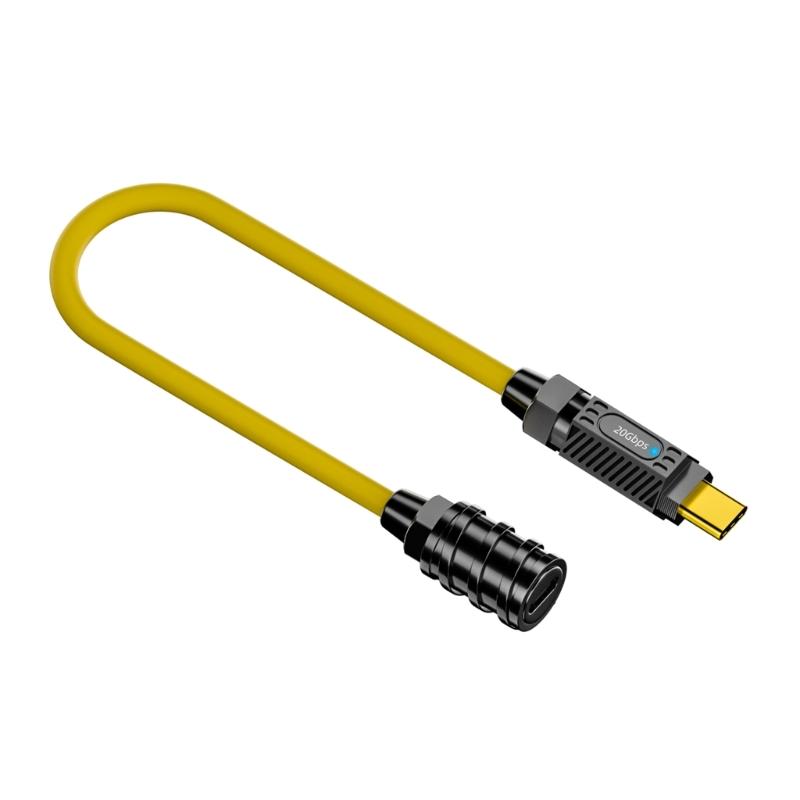 

USB C 140W Charging Cable Charger Cord 8K@60Hz Video Output USB 20Gbps Data Sync Wire for Mobile Phone Tablet Laptop