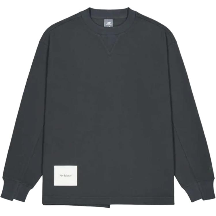 New Balance NB Grey SS25 T Shirt Unisex Dark Gray NDF19381-DKG L