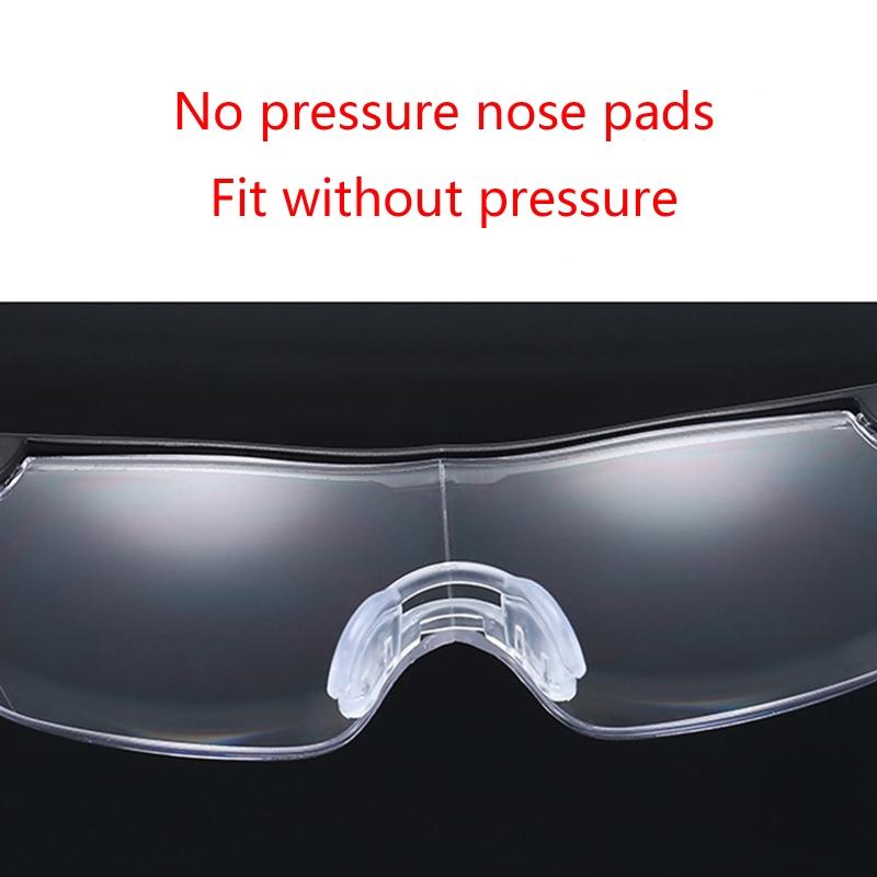 

XXUB Glasses Magnifier Eyeglasses for Reading Hobbies & Close Work 2.5X China Mainland