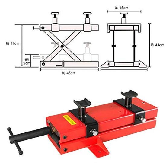 Alice in Wonderland Bike Lift Motor Maintenance Load Capacity 500kg Cycle Tools Attachments Maintenance Jack Repair Stand Rubber Specification [Used]