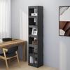 Day and Night - Day and Night Gray Pine Wood Shelf/space Divider 40x30x199 Cm