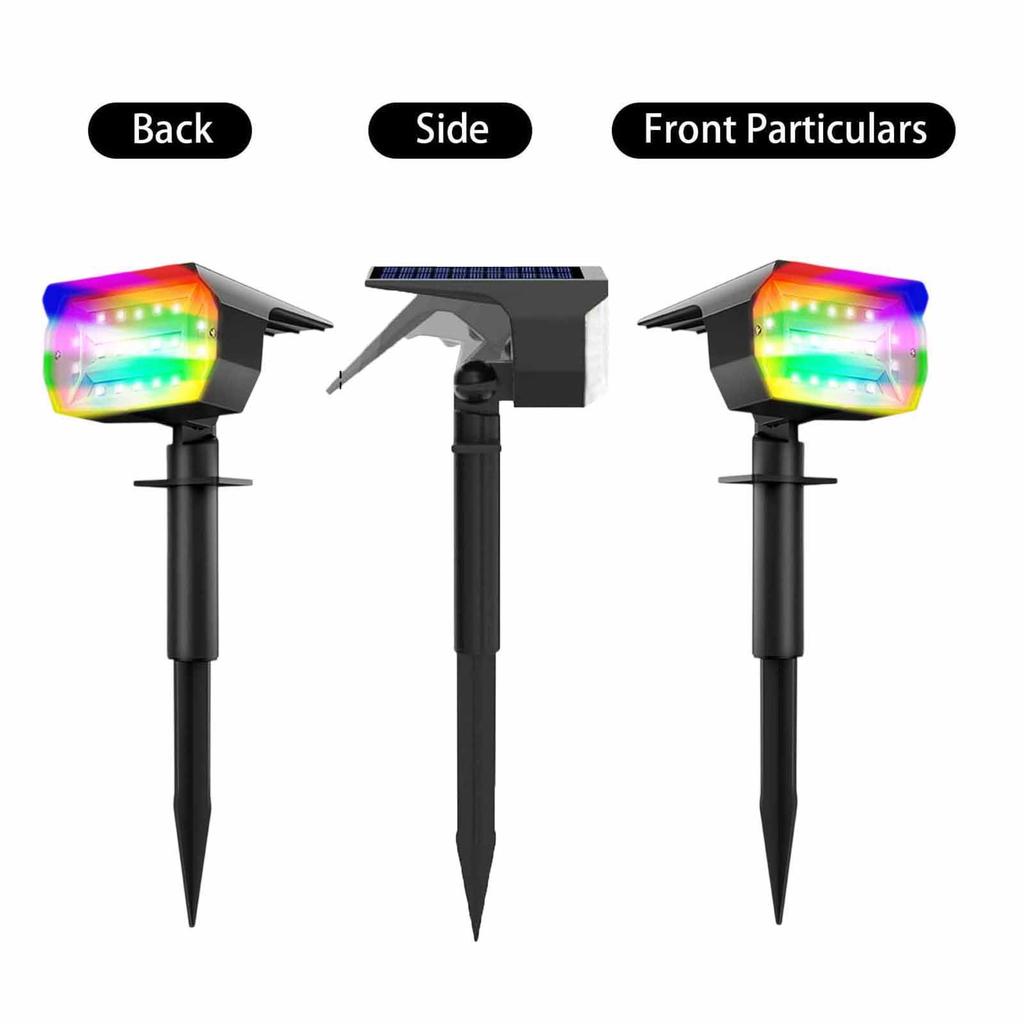 Colorful Solar  Lights – Outdoor Garden & Grassland Path  Lighting for Yard, Patio & Walkway