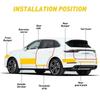 Nano Carbon Fiber Car Sticker Paste Protector Strip DIY Automotive Protective Film Auto Door Sill Side Mirror Anti Scratch Tape
