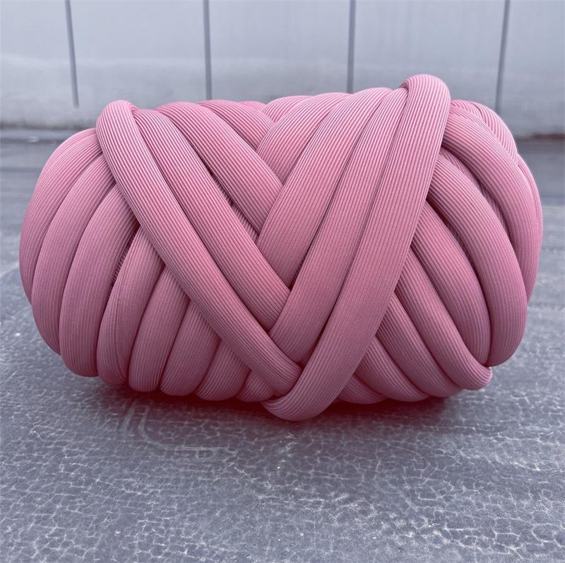 500g Summer Cool Touch Chenille Yarn Chunky Yarn for DIY Handmade Beach Bags, Lightweight Blankets Cat Beds, Breathable Plush Thread