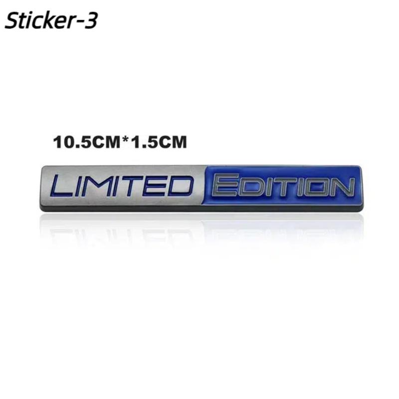 New Style Metal  Limted Edition Emblem Motorcycle Car Body Sticker Grille Badge Decoration Decal Accessories