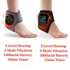 Heating Ankle Massage Belt Electric Hot Compress Vibration Massage Ankle Guard Band Carpal Tunnel Hand Foot Protection Tool