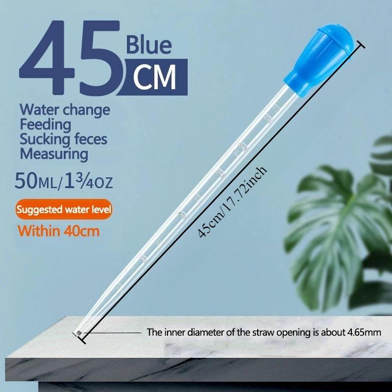 Fish Tank Urinal Mini Water Changer Mini Suction Pipe Water Changer Mini Cleaning and Cleaning Supplies Aquarium Cleaner