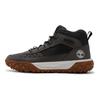 Timberland Buty trekkingowe męskie z okrągłym noskiem, amortyzujące wstrząsy, antypoślizgowe, do połowy łydki, szare A6A98Y55