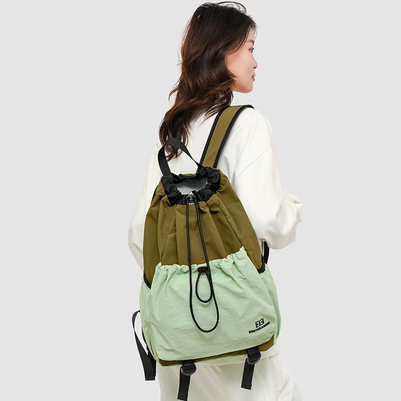 Lishin Large Capacity Outdoor Drawstring Backpack